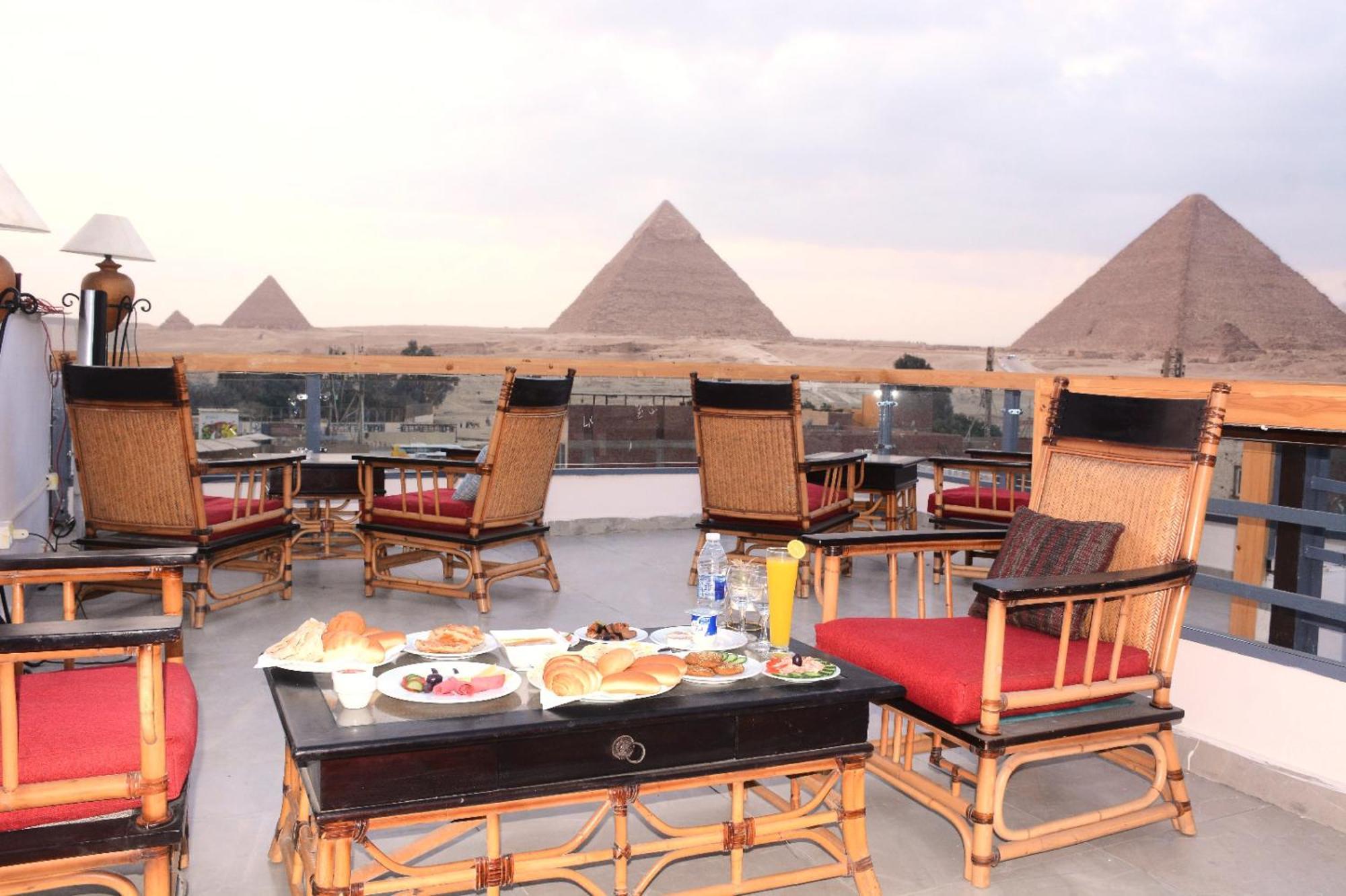Nun Pyramids Hotel Kafret el-Gabal エクステリア 写真